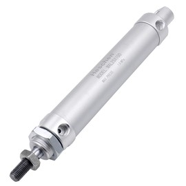 Heschen Pneumatic slim Air Cylinder MAL 25-100 PT1/8 port 25mm Bore 100mm Stroke Double Acting