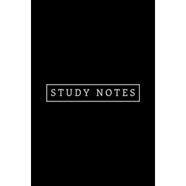 Study Notes: Note Organizer For Study, College, Uni, School 6 x 9 inches.: Timeless Study Notebook Organizer