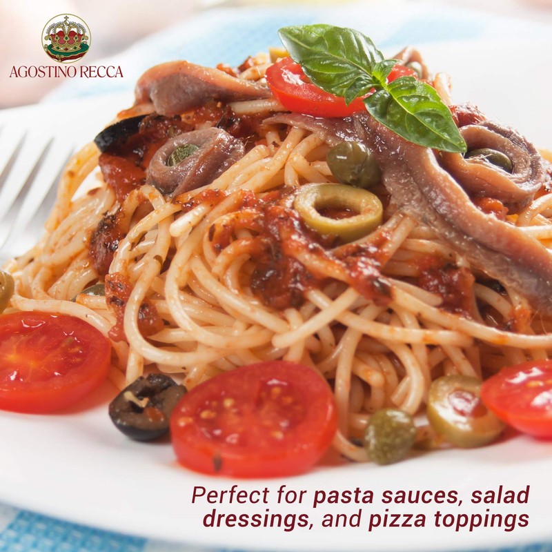Agostino Recca Anchovies Fillets in Olive Oil - Wild Caught