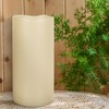 7LinRay 6" x 12" Extra Large Waterproof Outdoor Flameless Candle