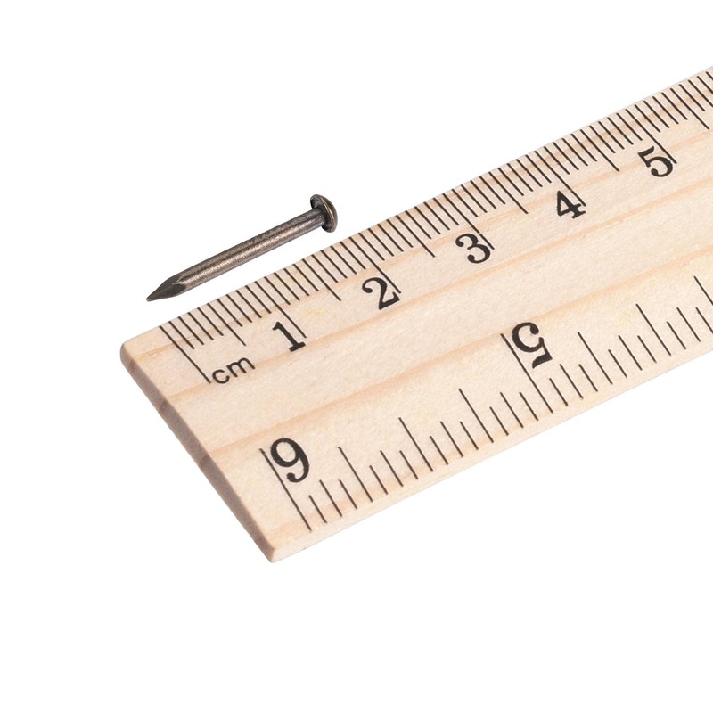 uxcell Small Tiny Hardware Brass Nails 2mmx20mm(DXL) for DIY Wooden