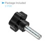 CoCud Star Clamping Knobs, M10 x 40mm Male Thread 48mm