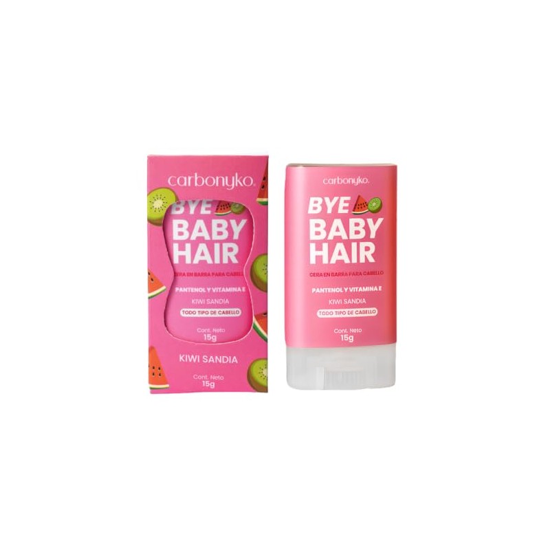 Bye Baby Hair (KiwiSandía) - Cera en barra para Peinar