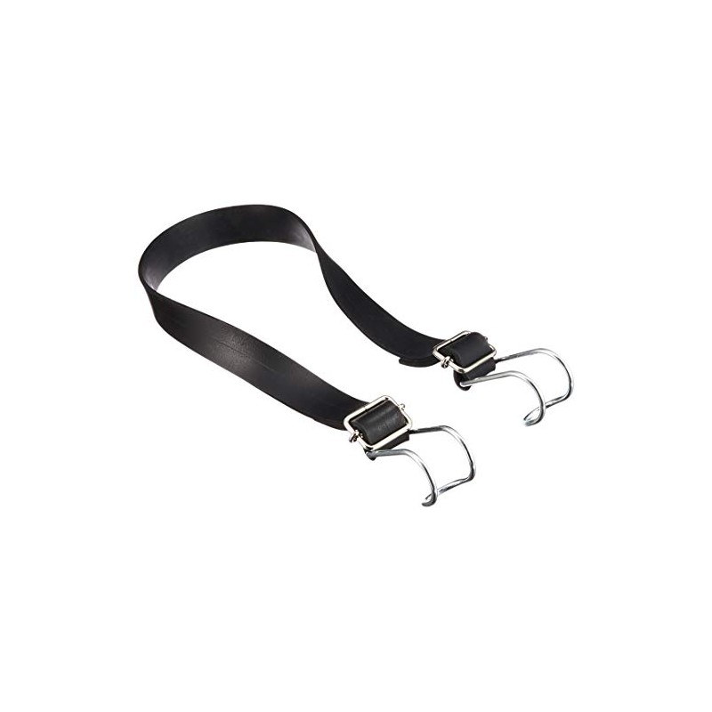 TRUSCO(トラスコ) ハイテナー用ゴムベルト 800×30 両フック THT-GB800RF ブラック