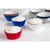 Fox Run Patriotic Foil Bake Cup Set, Standard, 45 Cups,