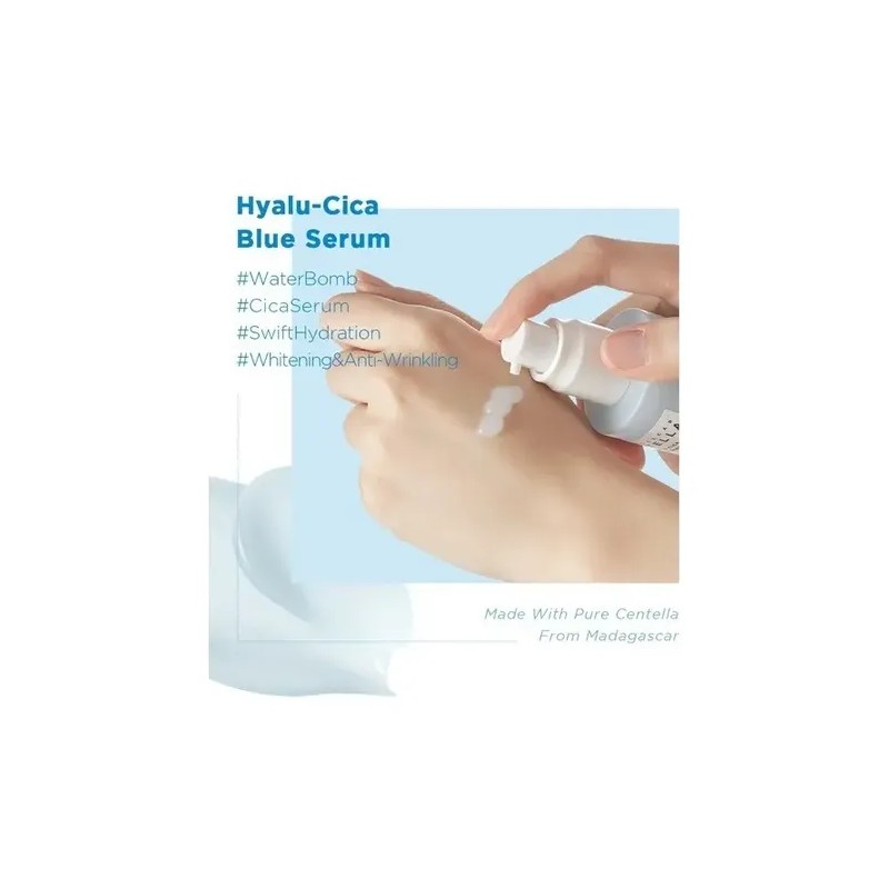 Skin1004 Madagascar Centella Hyalu-cica Blue Serum 50ml Todo Tipo De