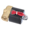 Brass Electric Solenoid Valve Female Thread 1 Way Flowing Normally