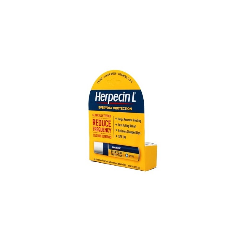 Herpecin-L bálsamo labial, 30 SPF, 0,1 onza, Pacquete 6