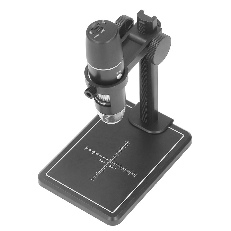 WiFi Microscope Portable Digital USB Magnifier with 8 LED for