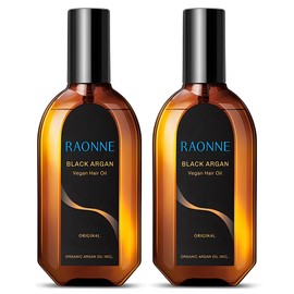 [Vegan Beauty] Raonne Black Argan Hair Oil, 100ml, 2 pcs