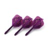 CUESOUL Integrated Dart Shaft and Flights L-Dart Shaft 33mm,Purple Dart