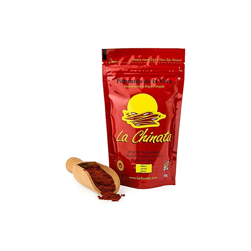 La Chinata. Bitter Sweet Smoked Paprika Powder. 150g (5.29oz) zip