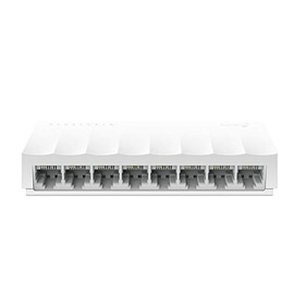 TP-Link LS1008, Switch Fast Ethernet no administrable, 8 * 10/100Mbps Puertos, Diseño de Escritorio, Plug and Play