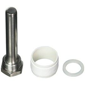 FastFerment Stainless Steel Thermowell 1/2" NPT Threads - Compatible w/ Fast Ferment Thermometer Stainless Steel Thermometer. FasterFerment Accessories (Thermowell 1/2" Stainless Steel)