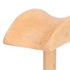 ANKROYU Wood Headphone Stand Solid Beech Wood Headphone Holder Ergonomic
