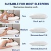 HYVECLOUD Cooling Memory Foam Pillows for Deep Sleep Bed Pillow