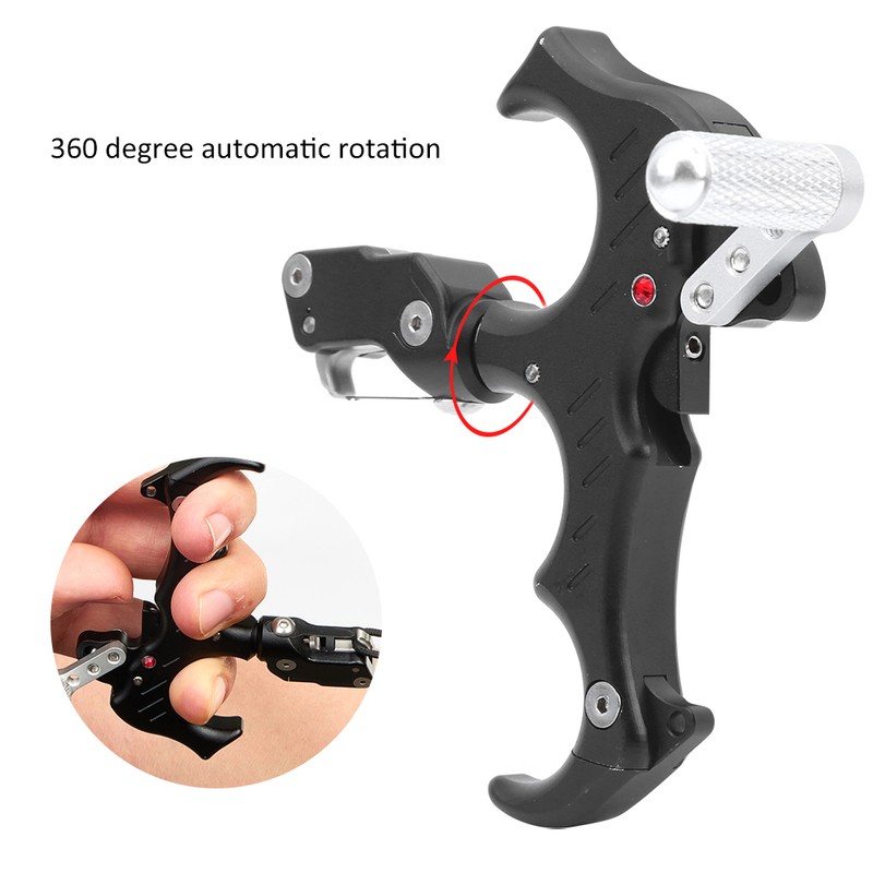 c5 Aluminum 3/4 Finger Archery Bow Release Grip Bow Release