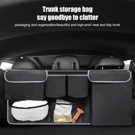 Car Trunk Organizer - Foldable Car Storage Bag Car Trunk Storage Organizer - Multifunctional Large Capacity Car Cargo Organizer, Trunk Storage Bag For Long-distance Travel