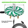 pemenol Round RGB Light Soldering Electronic Kit with 7 Light