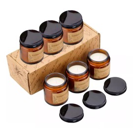 Bluelander 6 Velas Aromáticas Decorativas 100% Soya Aromaterapia 3.5oz