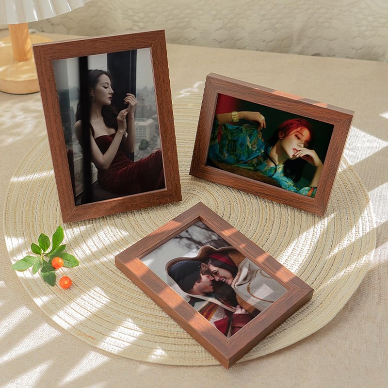 2 Pack Photo Frames 6 x 8 Picture Frame with