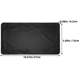 Balacoo Almohadillas Antideslizantes para Tablero de Auto 2 Unidades Diseño Versátil para Decoración y Orden en Vehículo