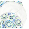 ImseVimse Cotton Nursing Pads Orbit Blue Pack of 6 3