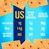 keto snacks Keto Crackers chips (variety) low carb Crackers Almond