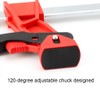 Woodworking Heavy Duty Ratchet F Clamp Adjustable Fixing Bar Clips