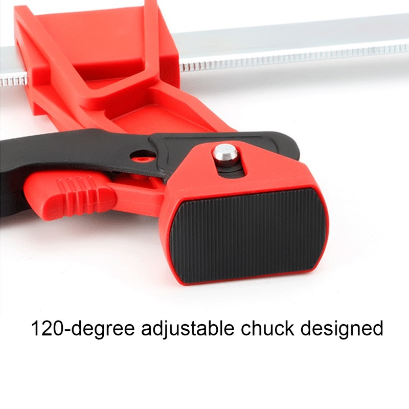 Woodworking Heavy Duty Ratchet F Clamp Adjustable Fixing Bar Clips