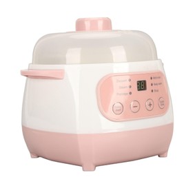 Ceramic Cooker, Anti Dry Burn Easy To Electric Stew Pot for Soup for Porridge (US Plug 110V)