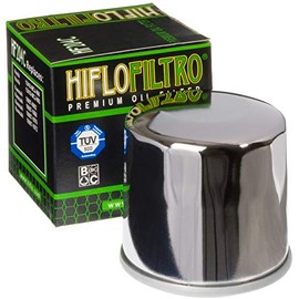 HIFLO OIL FILTER CHROME - HF204C compatible with 2015 Yamaha YZF-R3
