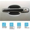 Protector Manija Vinil Fibra Carbono Auto Universal 8pzs