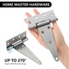 HOME MASTER HARDWARE 6 Inch Stainless Steel Gate Hinges for