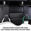Pack of 4 Car Hooks, Portable Car Seat Hooks, Car