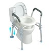 OasisSpace Stand Alone Raised Toilet Seat 400lbs - Medical Raised