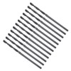 METALLIXITY Drill Bit (1.75mm) 12Pcs, 4241 High-Speed Steel Straight Shank