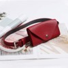 Belt Purse PU Red Mini Belt Phone Belt Bag Envelope