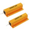 Mdurian 2 x 100 W 0.2 Ohm 5% Aluminium Housing