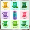Bath Essential Oil Effervescent Tablets, 8-Count Set | Relaxing Aroma