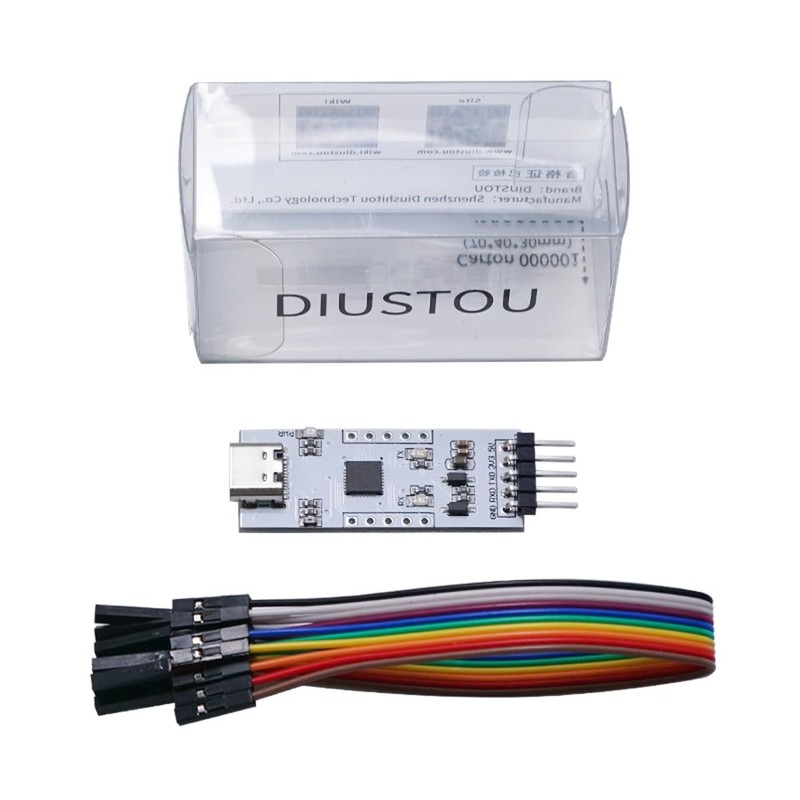 diustou CP2102 USB to TTL Serial Module, Conversion Module, USB