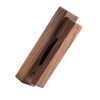 CAXUSD 1pc Solid Wood Over Door Coat Hanger Mounted Hooks