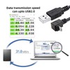 chenyang - Paquete de 2 cables USB a micro USB,