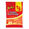 Gurley's Juicy Peach Gummi Rings, Sweet with a Tangy Twist