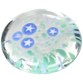 ADERIA F62186 Tsugaru Vidro Chopsticks Rest for Summer Morning Glory, 5 Pieces, Made in Japan, Fashionable, Cute, Glass Gift, Women's, Mother's Day, Father's Day, Couples, Housewarming Celebration,