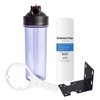 Sediment Water Filtration System with Clear 2.5X 10" Housing 3/4