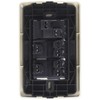 Sanelec 4525 Apagador y Doble Contacto con Placa, Toscana Golden