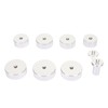 7Pcs Bezel Case Press Die Professional Aluminium Alloy Round Watch