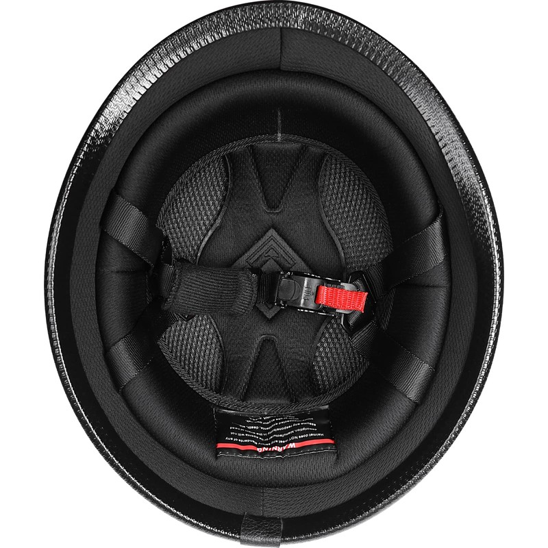 Yesmotor Helmet Half Shell German Motorcycle Helmet with Cycling Glasses