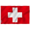 Anley Fly Breeze 3x5 Foot Switzerland Flag - Vivid Color